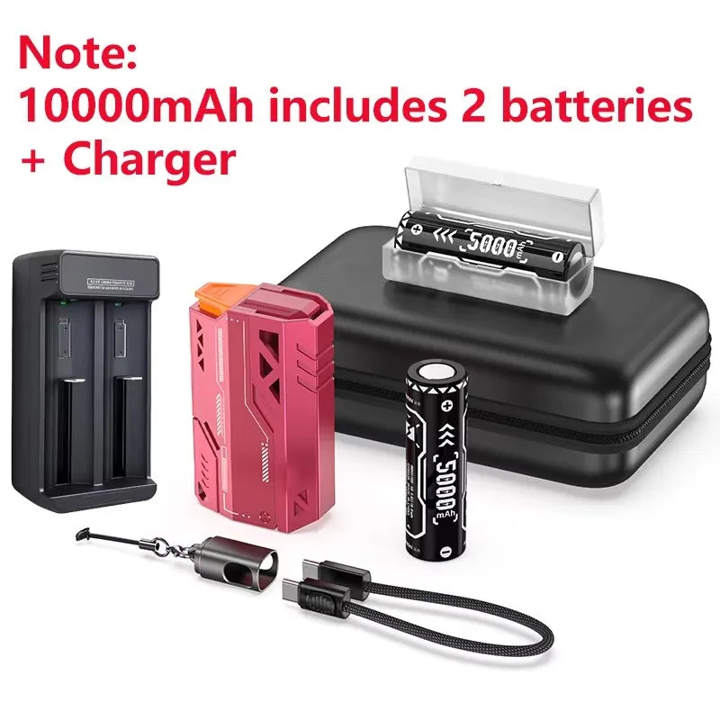 Power Bank 10000–50000mAh — Bateria Removível 22.5W Carga Rápida