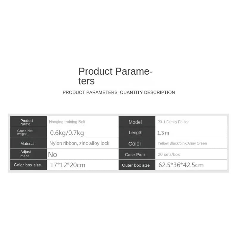 TRX P3‑1 Pro – Cinta de Suspensão Ajustável para Treino Funcional e Pilates