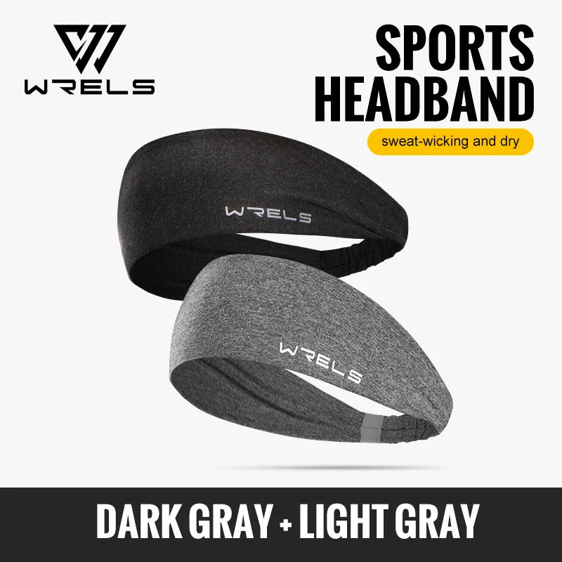 WRELS SweatBand Set – Faixas Desportivas Antiderrapantes e Antissuor (1/2/3 pcs)