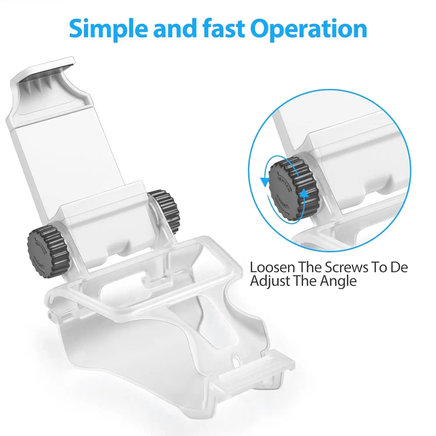 Cell Phone Clip Holder Clamp Mount Clip Stand Bracket for PlayStation 5 PS5 PS4 Wireless Controller Remote Play