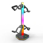 REMANK Game Controller Holder PS5 For PS5 slim PS4 PC XBox Control Handle Bracket Headphone Holder Storage Accessories RGB light