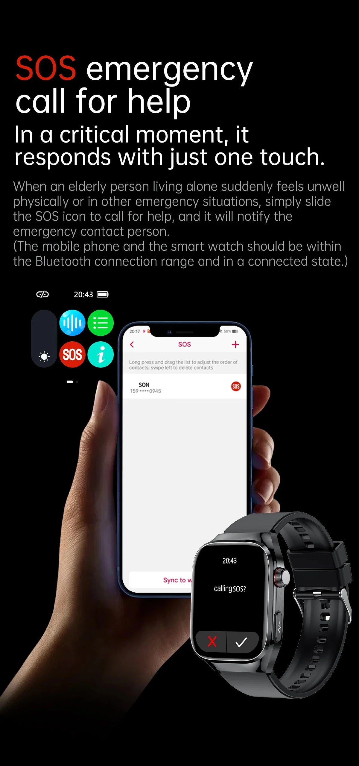 Smartwatch Saúde Avançada – Laser Inteligente, Diagnóstico Multinível e ECG+PPG