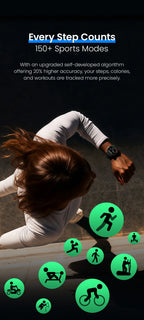 HAYLOU Solar Lite 2 – Ecrã AMOLED, Desporto e Conectividade Total