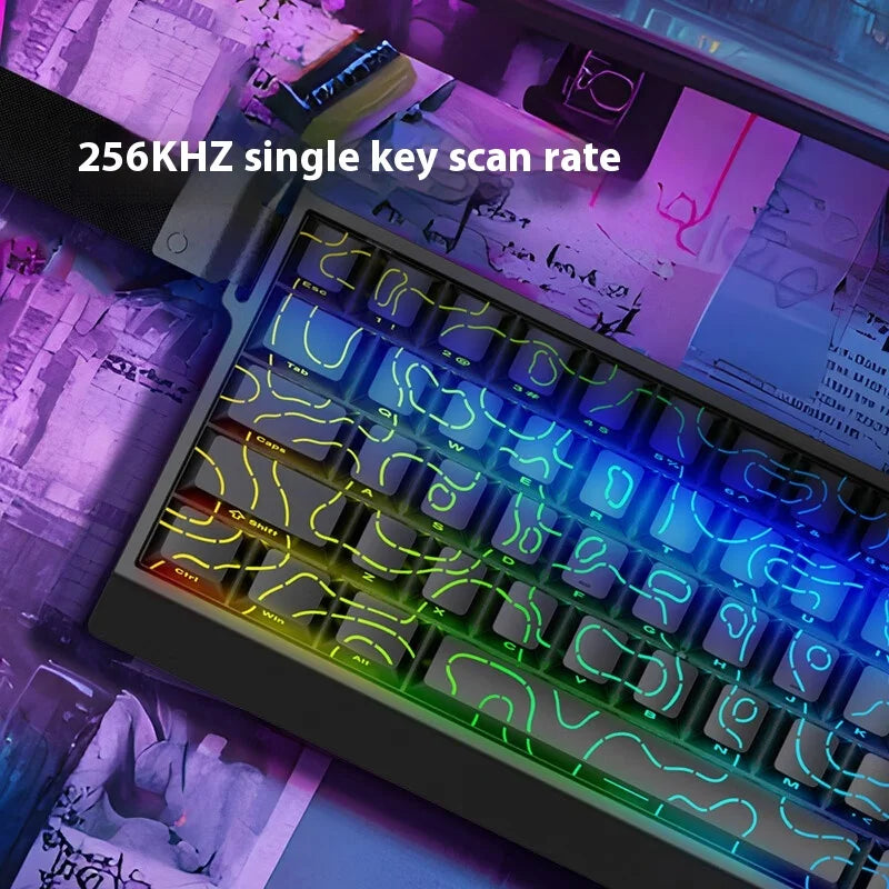 IROK Carotmas Mercury68 Max mars68 pro Mercury 68 Gaming Magnetic Mechanical Keyboard Rapid Trigger 0.001 8K Wired Gamer Keyboard