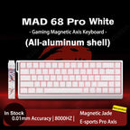 MADLIONS Mad 60he Mad60HE Mad 68HE Mechanical Keyboard Magnetic Switch Wired Hot Swap 8K Polling Rate Customized Gaming keyboard