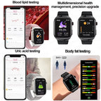 Smartwatch Saúde Avançada – Laser Inteligente, Diagnóstico Multinível e ECG+PPG