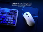 Rapoo VT2 Wireless Gaming Mouse True 8K Wireless Polling Rate Esports Grade 53g Lightweight 26000DPI Up to 500 Hr Battery Life