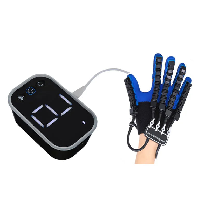 Smart Massage Gloves Robot Rehabilitation Gloves for Stroke Hemiplegia Hand Function Recovery Finger Trainer Hand Exercise