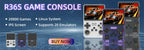 New R50S Retro Handheld Game Console 5.1 Inch Large Screen Linux System 854*480 4200mAh Video Gaming Player Boy Gifts