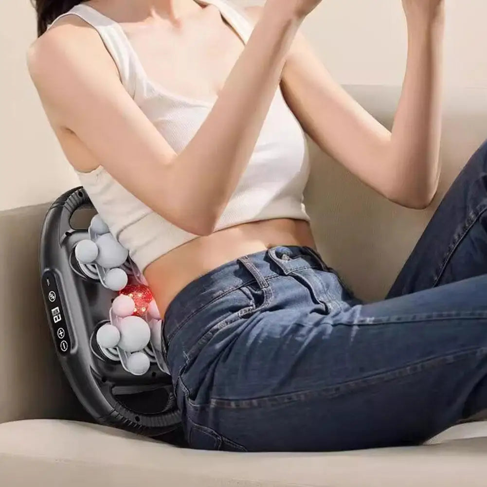 22 Head Fascia Gun High Frequency Vibration Massage Gun 9 Speed ​​Levels Deep Muscle Relaxation for Back Neck Shoulder