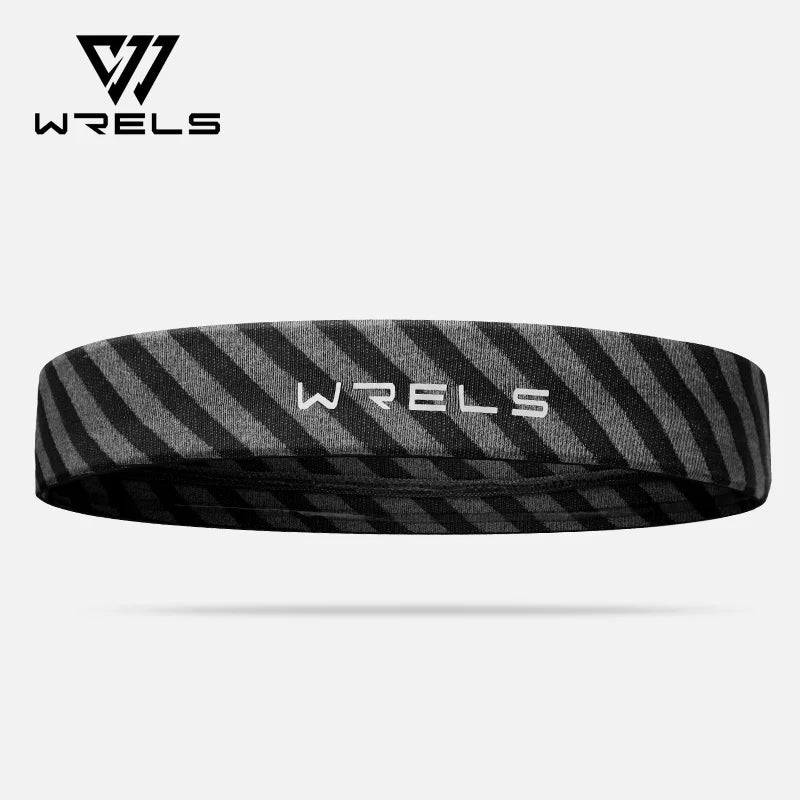 WRELS DryFit Headband – Faixa Antiderrapante de Secagem Rápida para Corrida, Yoga e Treino