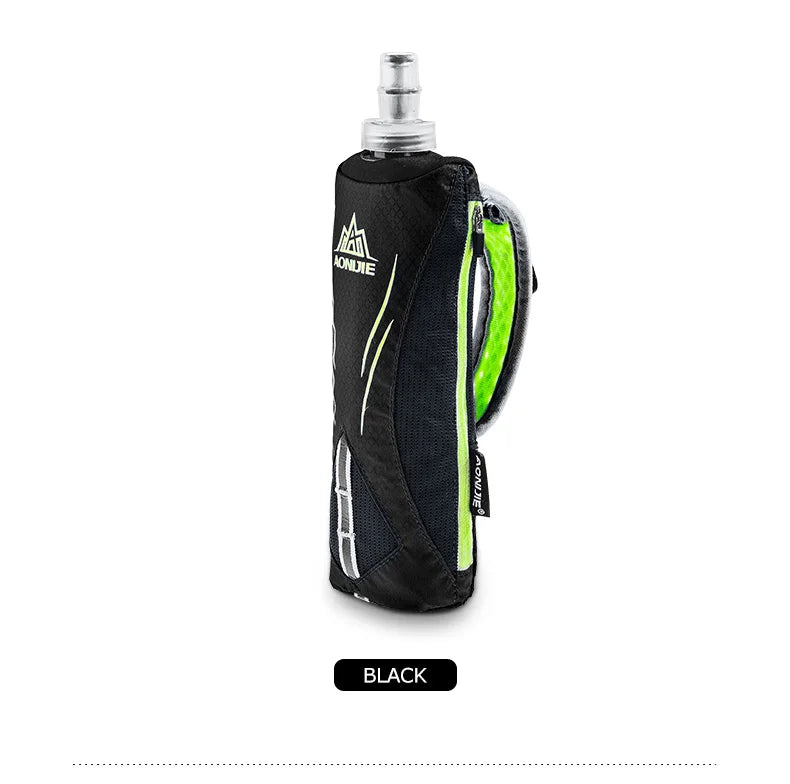 AONIJIE E908 – Garrafa de Mão com Bolsa de Pulso e Soft Flask para Corrida