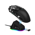 Attack Shark X11SE X11 PAW3311 Bluetooth Mouse, Tri-mode connectivity, Magnetic charging dock, Touchscreen, Ultralight gaming mouse
