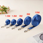 Nylon Dog Training Leash Reflective Pet Leash For Small Big Dogs Outdoor Walking Long Lanyard Rope Puppy Traction Belt Supplies