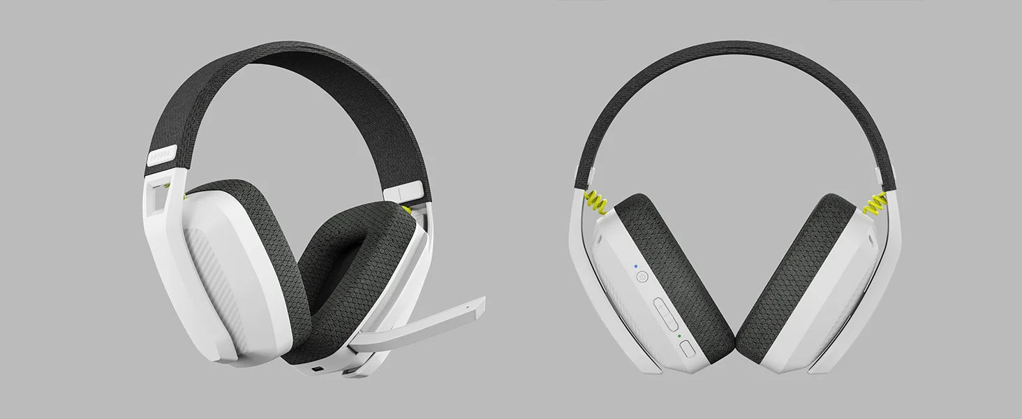 BINNUNE BW06 Bluetooth Gamer Headsets with Mic for PS5 PS4 PC Mac Playstation Wireless 2.4GHz Gaming Headphone with Mic