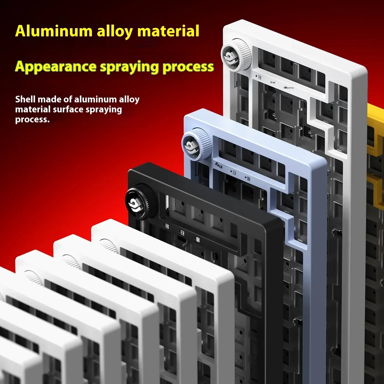 Leobog Hi75C Hi75 Hi75C Pro Aluminum Wireless Custom Mechanical Keyboard Kit Gaming Bluetooth 2.4G Wired Hotswap Gamer Keyboard