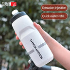 ThinkRider 620ml/750ml MTB Bicycle Water Bottle, Road Bike Water Bottle, Outdoor Sports Plastic, Portable, Large Capacity Drink, Cycling