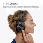 OneOdio A6 — Headphones Over‑Ear ANC 48 dB com LDAC Hi‑Res e App
