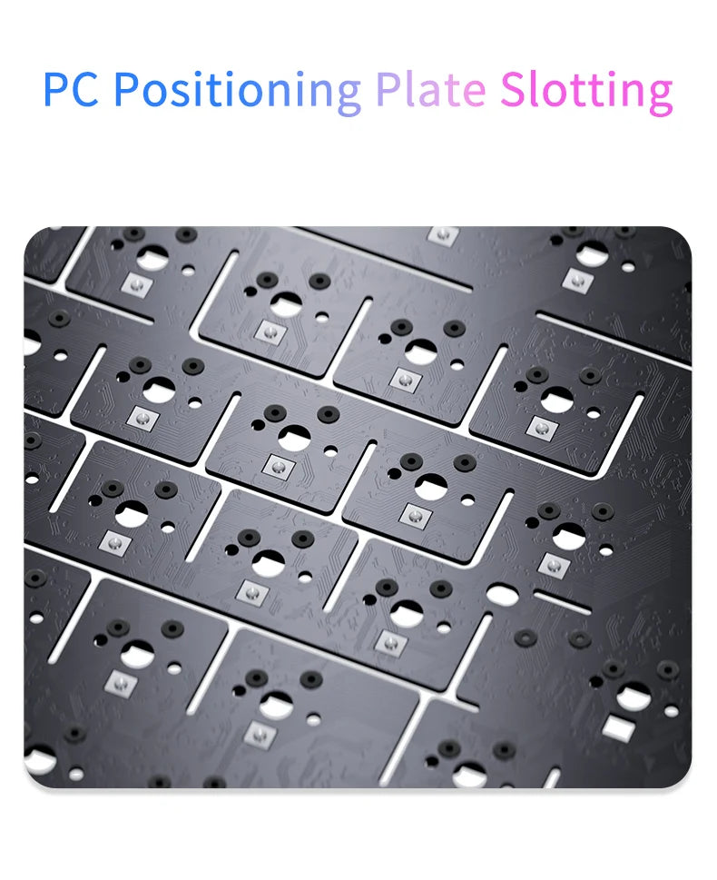 Ajazz AK820/AK820Pro Gaming Mechanical Keyboard Bluetooth 5.1/Wireless/C-Wired Customized Keyboard with Knob Hot Swapping Gasket