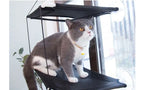 Cat Hammock Window Bed Kitten Sunny Seat Hanging Mount Beds Cat Sofa double-decker tunnels Suction Cup Wall Pet Hanging Winter