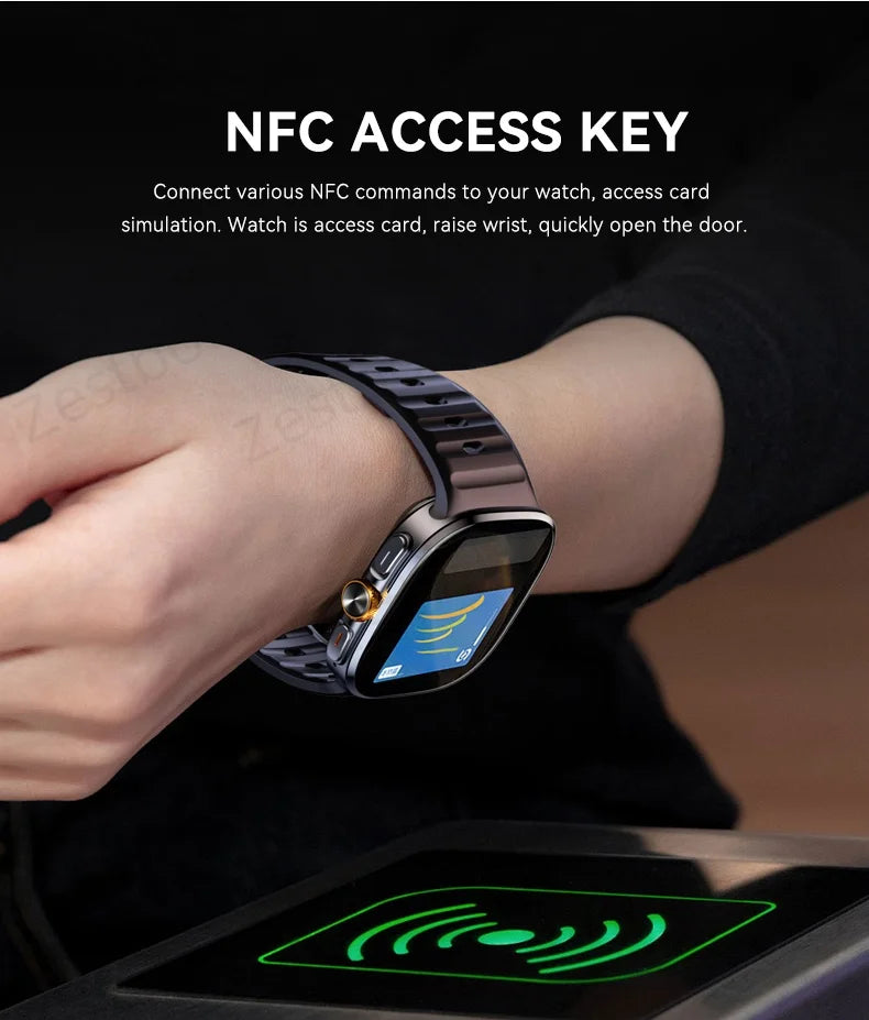 Smartwatch M99 – Ecrã XL, Câmara Giratória e Android Integrado