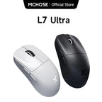 Rato MCHOSE L7 — PAW3395, 26K DPI, 39 g, Tri‑Mode, Dual 8K