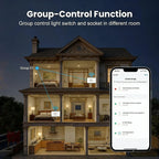 Melery Tuya WiFi Boiler Switch — Tomada 40A Smart com Timer Alexa