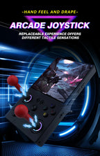 Open Source XF40V Retro Handheld Game Console 4.0 Inch 720x720 IPS Screen Portable Hand Held Retro Video Gaming Player