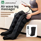 JinKairui Electric Pneumatic Leg Massager Extended Version for Deep Relaxation of Arms, Scalps and Feet with Remote Control
