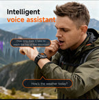 Smartwatch Militar 2026 – Robustez Extrema, Lanterna LED e Autonomia XL