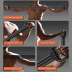 Treinador Ajustável de Ombros, Costas e Peito com Corda Elástica de Alta Resistência