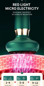 TriColor GuaSha Pro – Massajador Elétrico Anticelulite com Vácuo, Infravermelhos e Terapia de Scraping