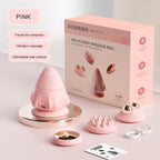 Electric Vibrating Massage Ball Myofascial Release Tool with Suction Cup Muscle Relaxation Fitness Deep Tissue Relaxation