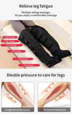 JinKairui Electric Pneumatic Leg Massager Extended Version for Deep Relaxation of Arms, Scalps and Feet with Remote Control