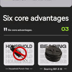 DoorPull Pro – Barra de Elevações Telescópica Antiderrapante para Porta