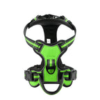 Adjustable Nylon Dog Harness Vest Reflective Soft Breathable No Pull Dog Harness Pet Harness Leash For Small Medium Large Dogs