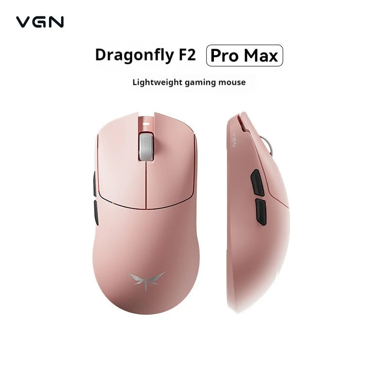 VGN Dragonfly F2 Pro Max Gaming Mouse Tri-mode Wireless/Wired 8k Lightweight Ergonomics Long Battery Life Laptop Mouse Gifts