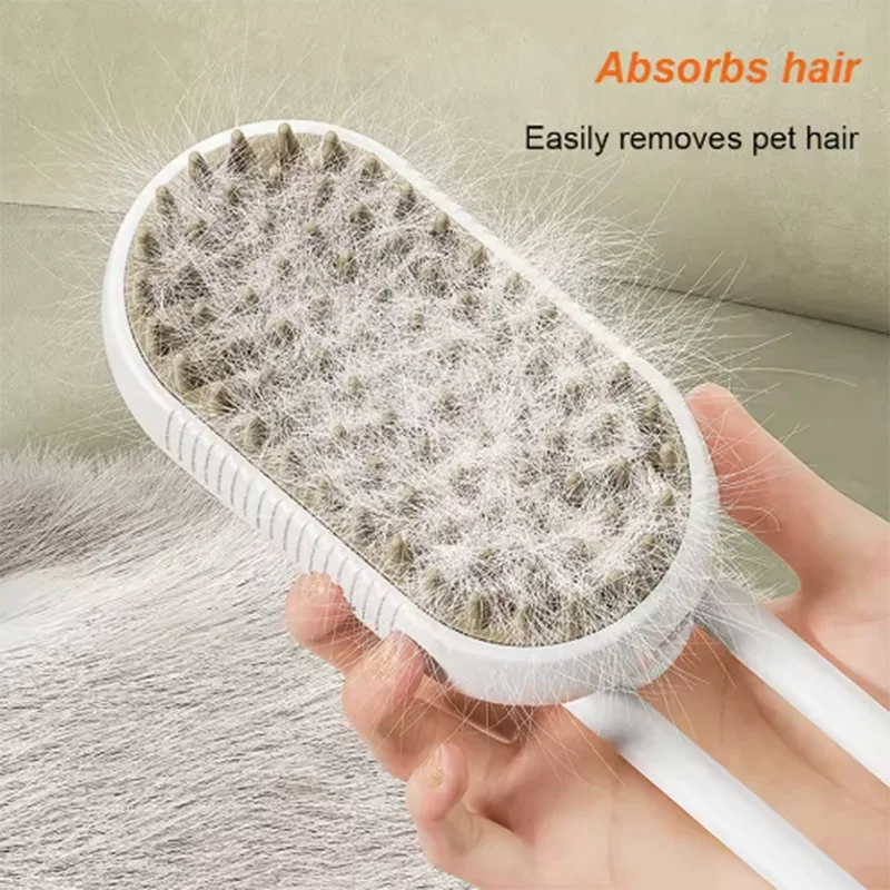Pet Comb Cat Dog Pet Spray Massage Comb Cleaning Hair Removing Comb Dog Comb Spray Anti-Skies Comb Pet Bath Brush