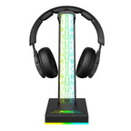 Suporte RGB para Headphones com 2 Portas USB — Hanger Gaming de Secretária