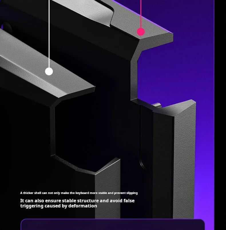 AULA WIN 68 HE Magnetic Axis Keyboard RT Gaming Mechanical Keyboard Wired 8KPolling Rate Full-Key Hot-Swappable