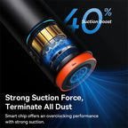 Aspirador Portátil Baseus 6000Pa 2‑em‑1 para Carro, Casa e Escritório