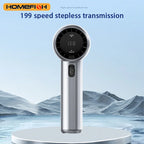 HOMEFISH GF02 199 Gears High-Speed ​​Portable Fan USB Rechargeable Fans 3500mAh Electric Fan Mini Air Conditioner