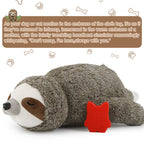 Peluche Sloth com Batimento Cardíaco – Brinquedo Calmante para Cachorros