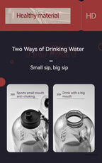 1.7L/2.7L/4L/5L Sports Water Bottle Gym Cycling Cup Portable Large Capacity Water Bottle For Fitness Camping Men Water Kellte