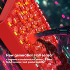 IROK Carotmas Mercury68 Max mars68 pro Mercury 68 Gaming Magnetic Mechanical Keyboard Rapid Trigger 0.001 8K Wired Gamer Keyboard