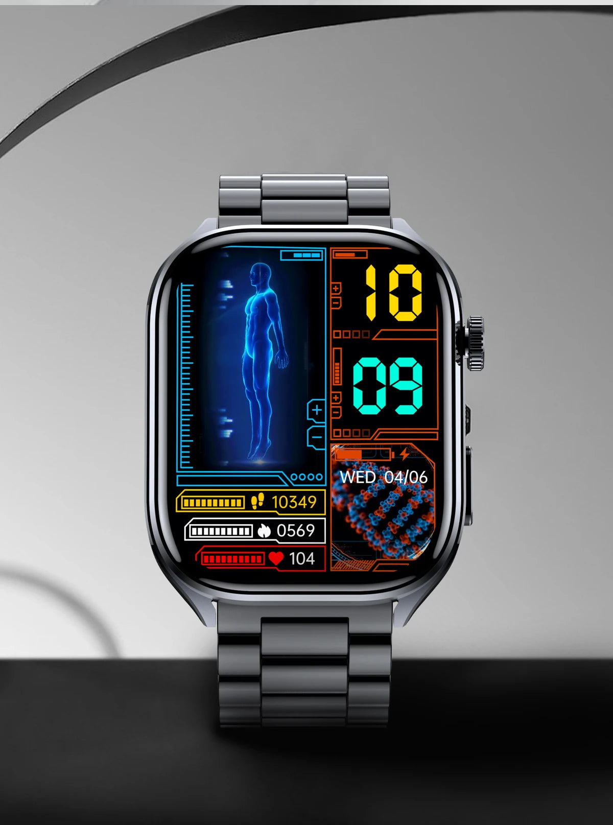 2026 New AI Health Care Accurate Detection ECG SmartWatch Blood Pressure Lipids Uric Acid Analysis Bluetooth Call Smart Watches