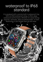 Smartwatch Saúde Avançada – Laser Inteligente, Diagnóstico Multinível e ECG+PPG