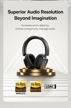 Baseus Bowie 30 Max Bluetooth Headphones 45dB Noise Cancellation Hi-res LDAC Over Ear Headset 3D Spatial Audio Wireless Earphone