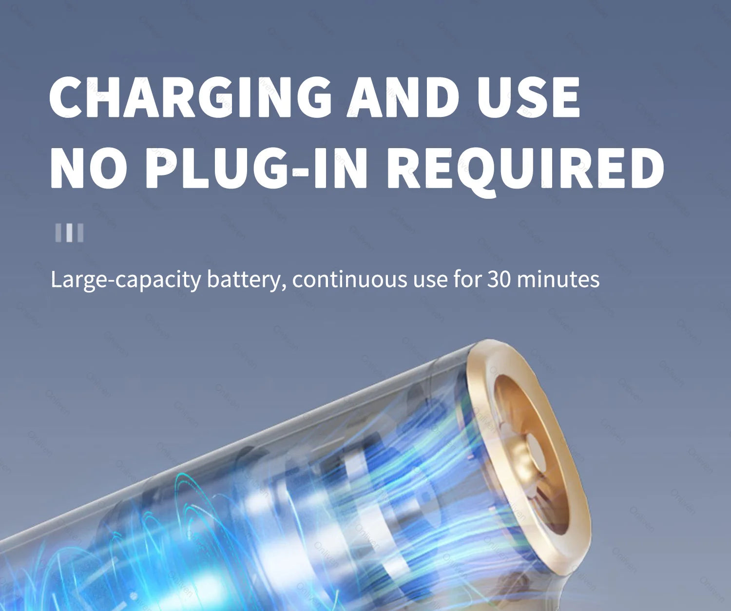 Aspirador Portátil Mini SZUK 98000PA Sem Fios para Carro e Casa