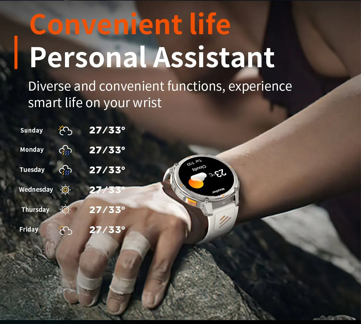 T‑REX 3 Ultra – Resistência 10ATM, AMOLED HD e Autonomia Extrema